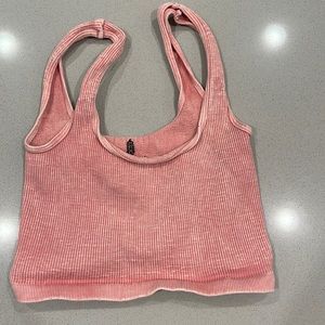 FREE PEOPLE MOVEMENT HAPPINESS RUNS SQUARE  CROP- XS/S